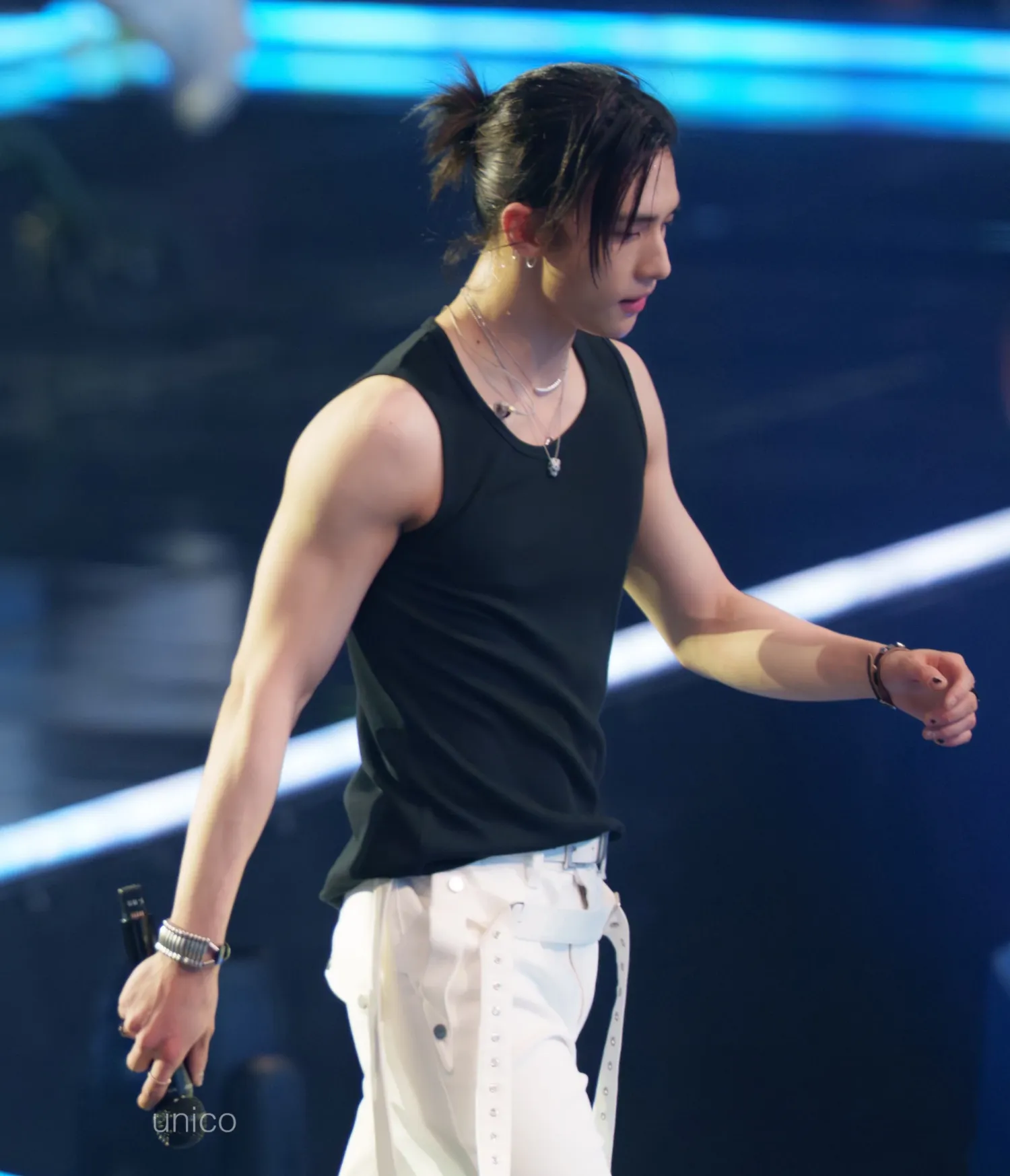 Behind-the-scenes cut of Hyunjin (Stray Kids)