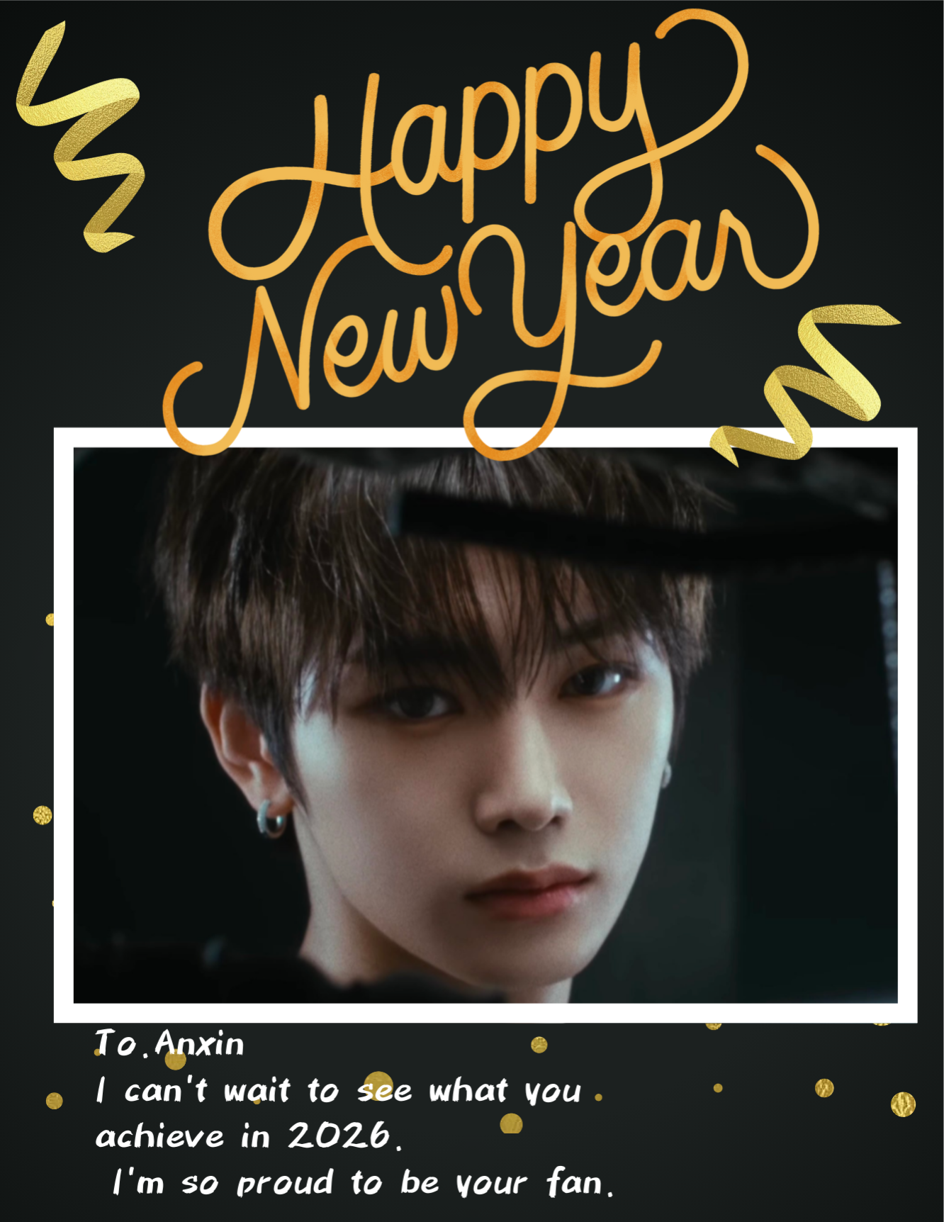 A moment captured by Zhou Anxin (ALPHA DRIVE ONE)'s fan