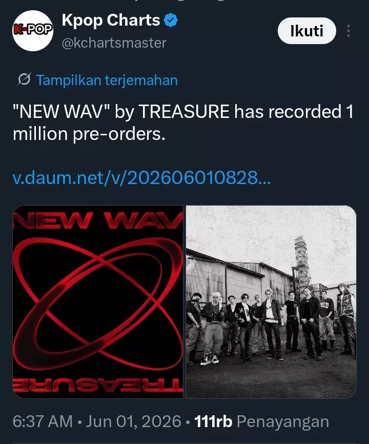 Foto aktivitas terbaru TREASURE