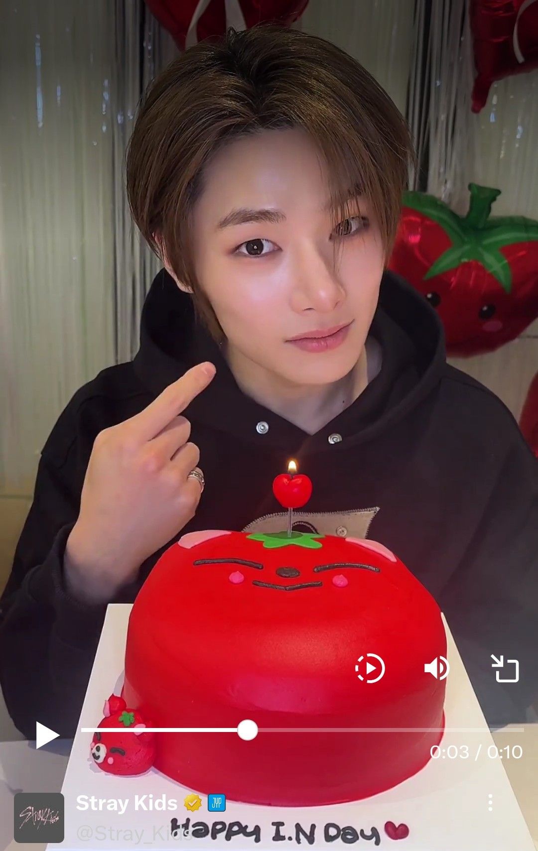 Latest photo of I.N (Stray Kids)