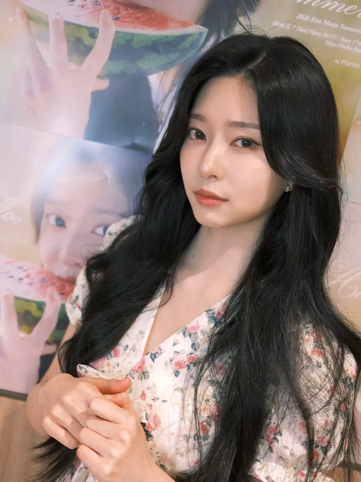 A moment captured by Kim Minju's fan