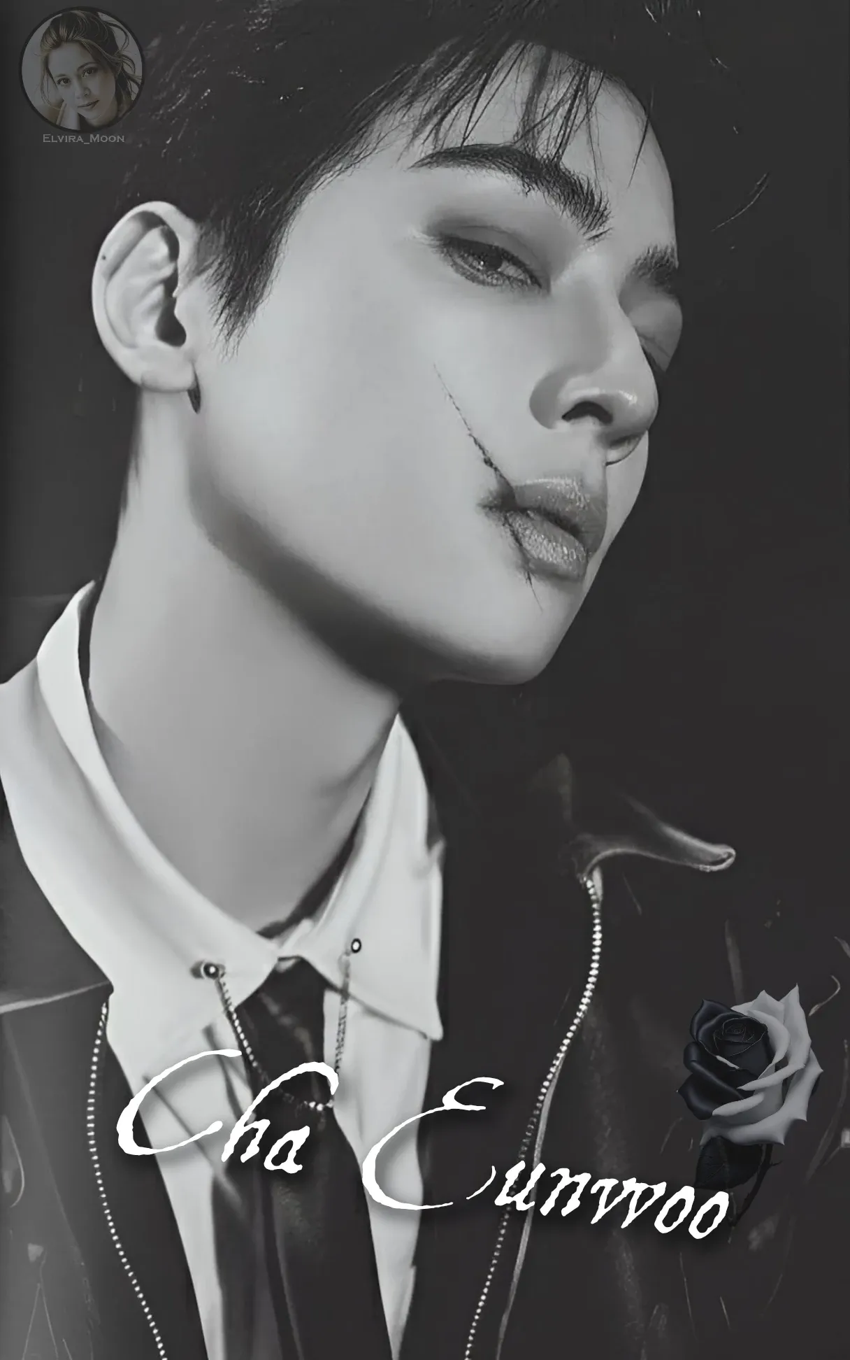 Recent activity shot of Eunwoo (ASTRO)