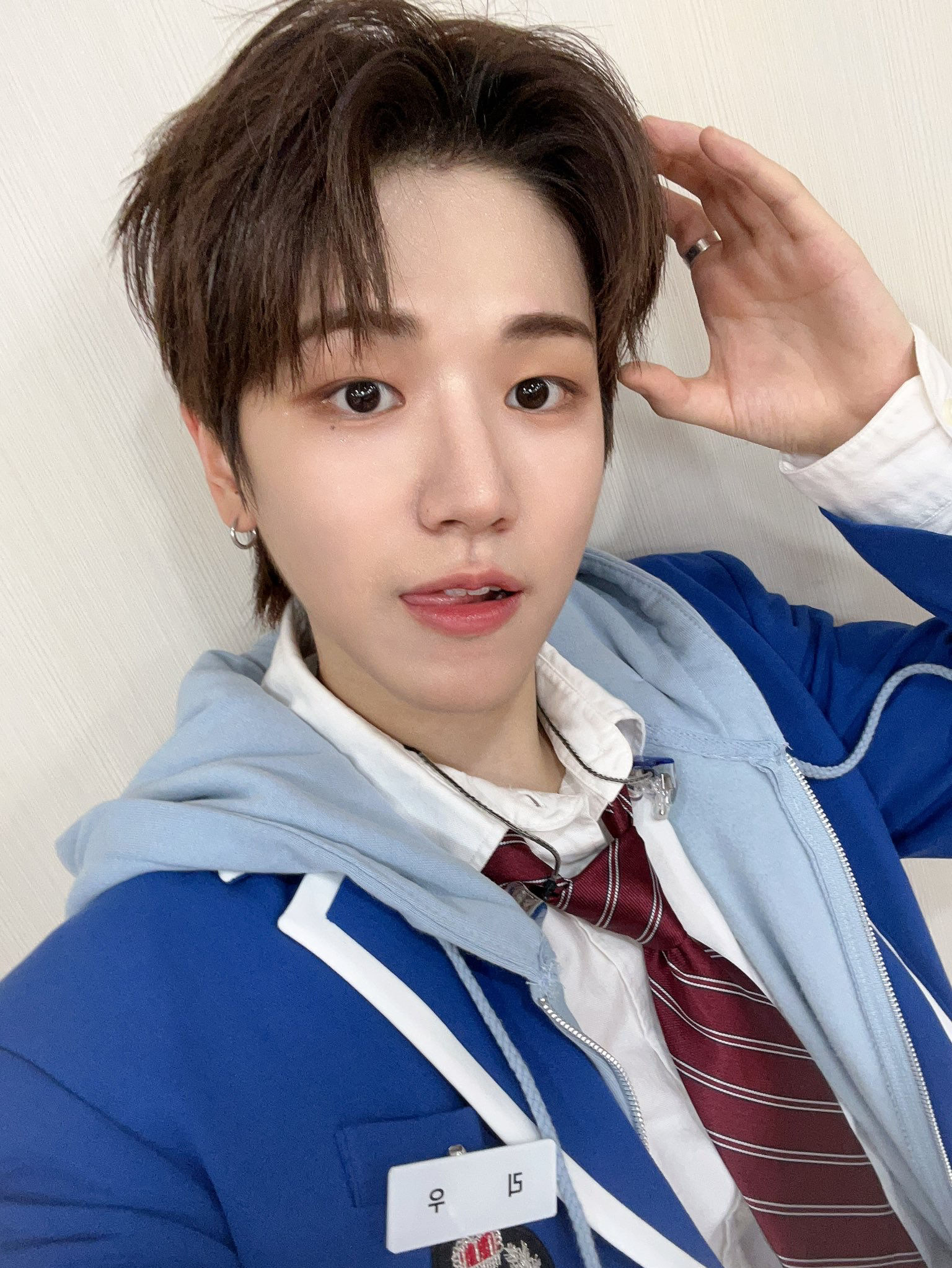 Recent activity shot of Riwoo (BOYNEXTDOOR)