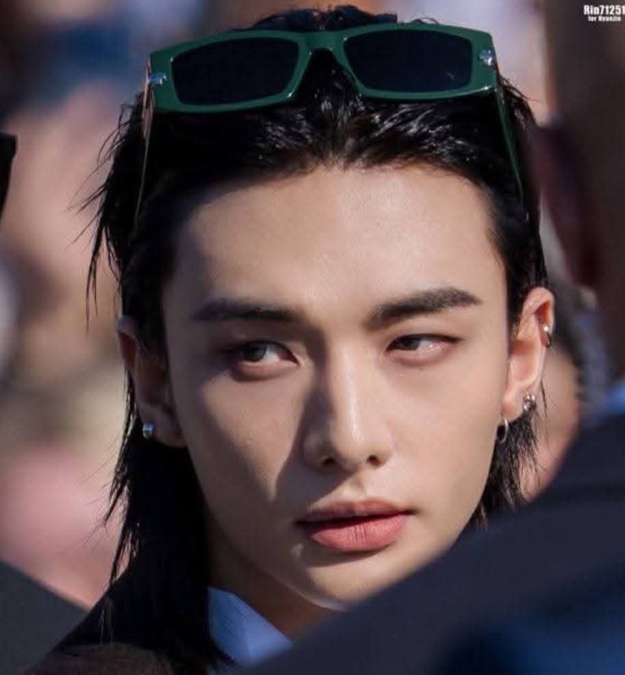 Behind-the-scenes cut of Hyunjin (Stray Kids)