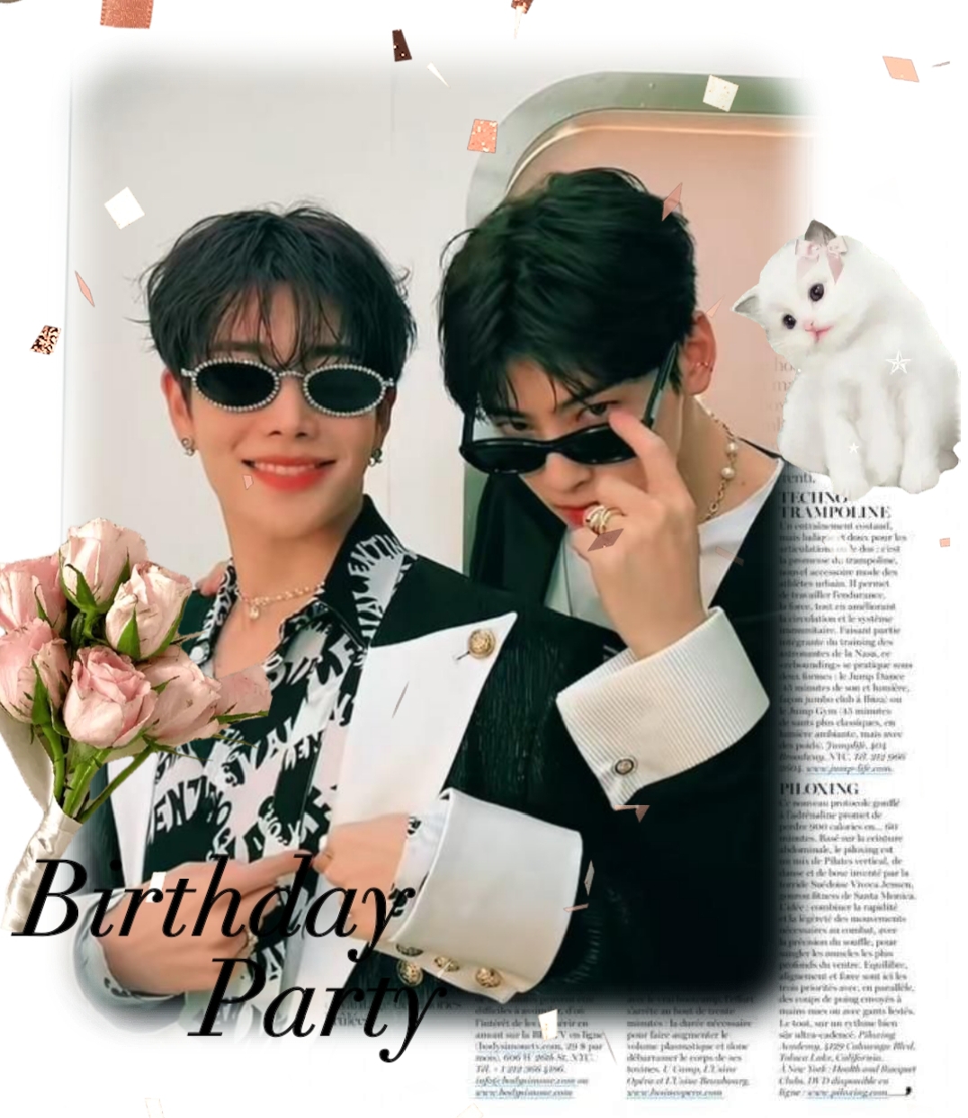 Recent activity shot of Eunwoo (ASTRO)