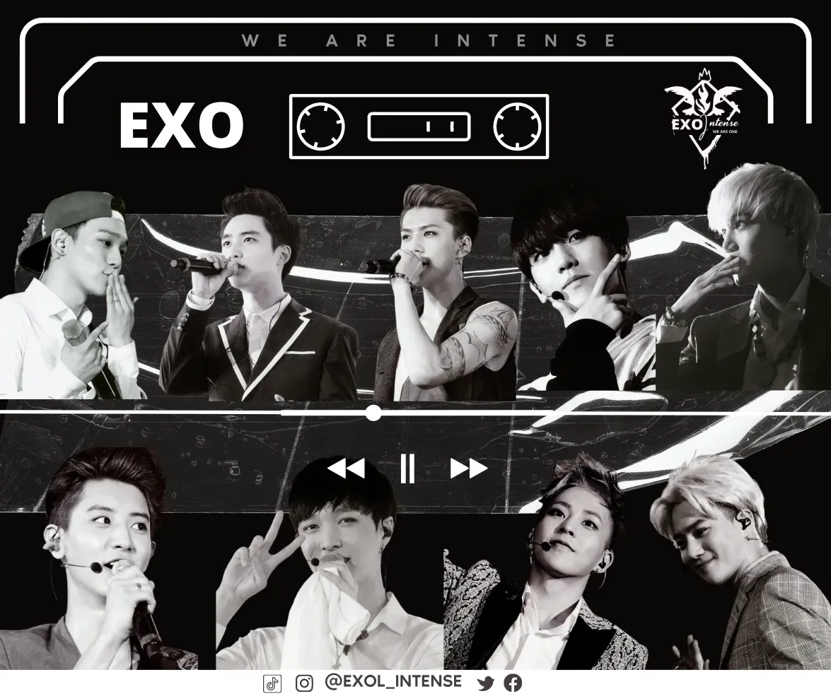 EXO의 비하인드 컷