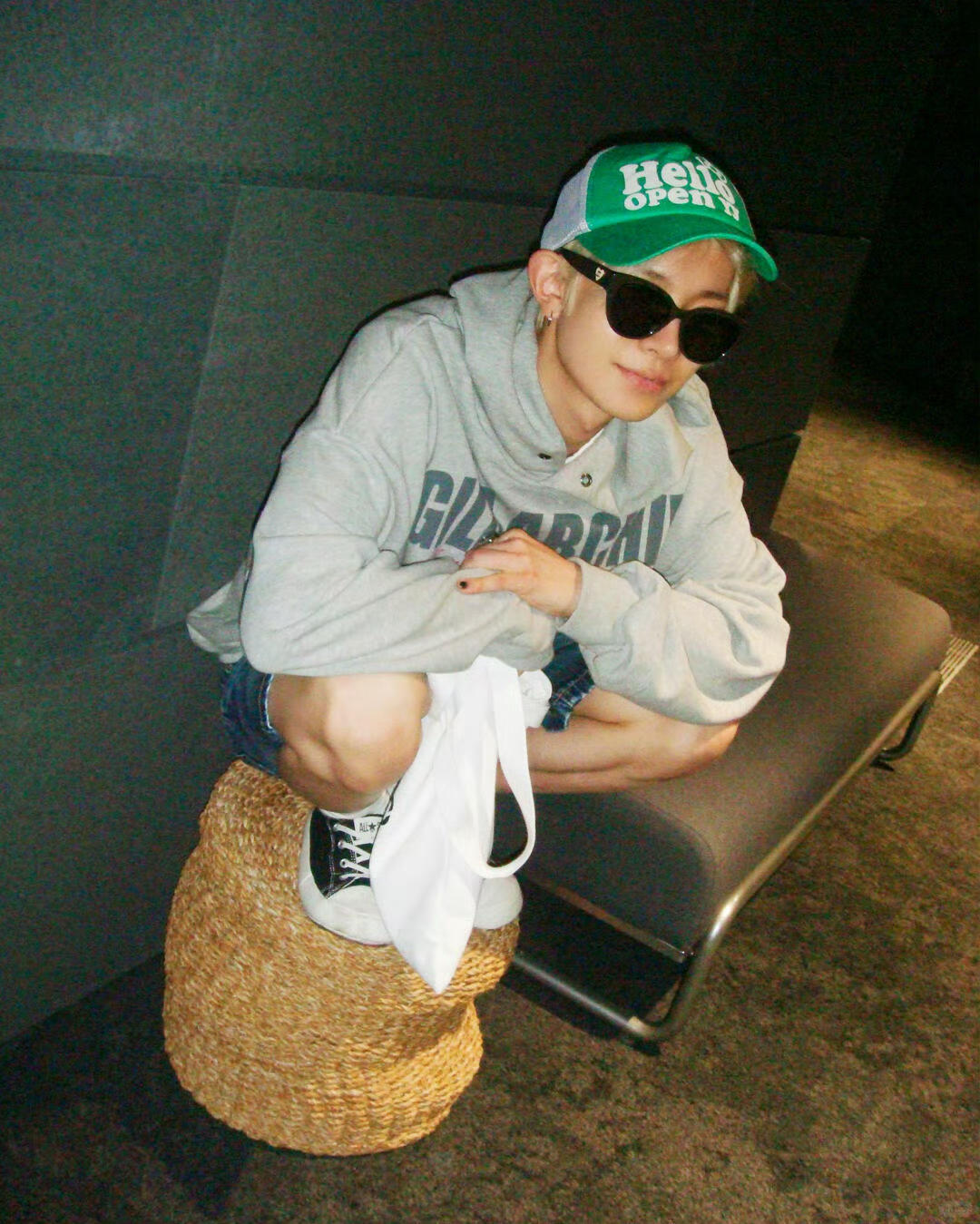 A moment captured by Evan's fan