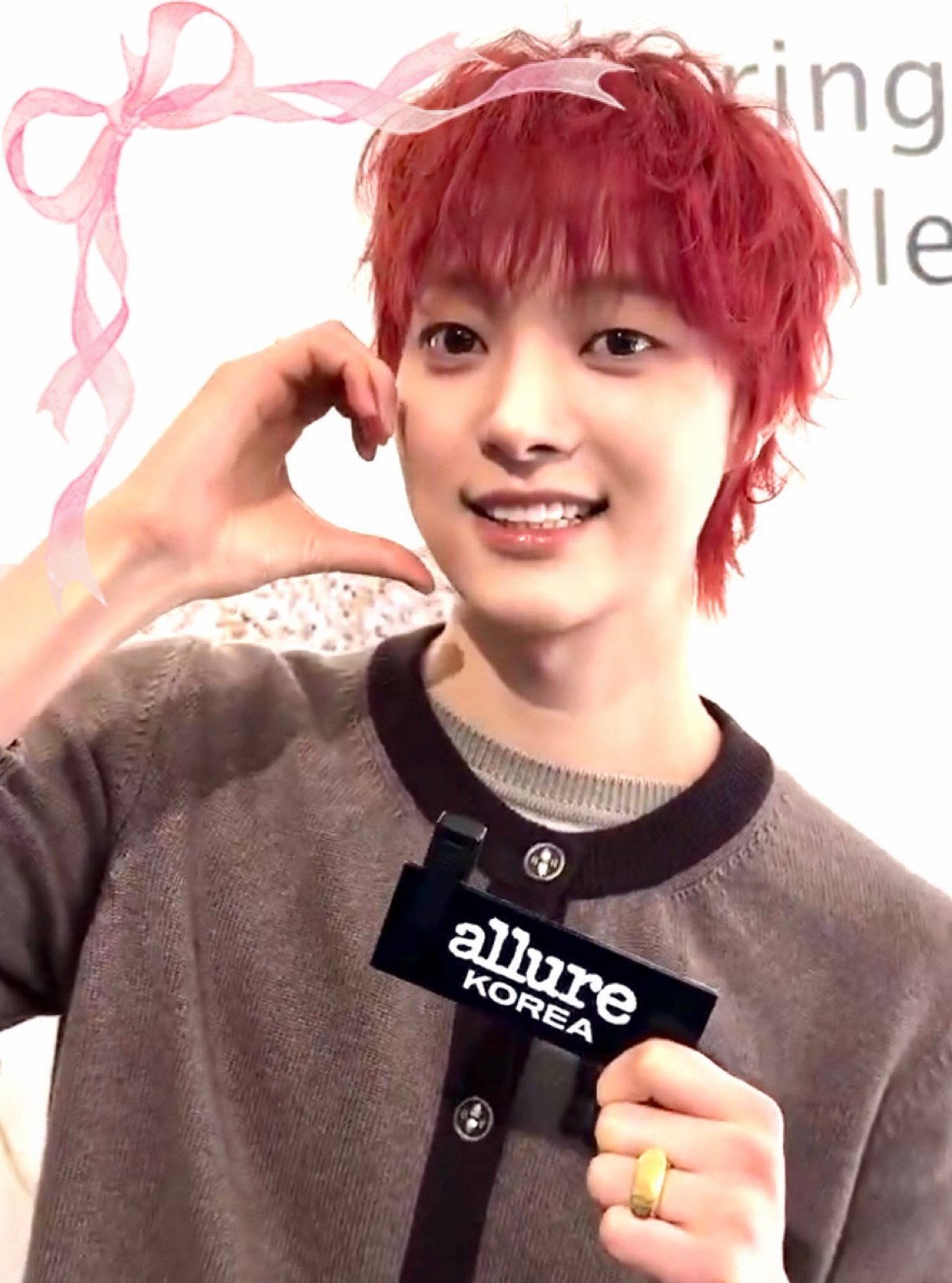 ウィジュ (&TEAM)の舞台裏ショット