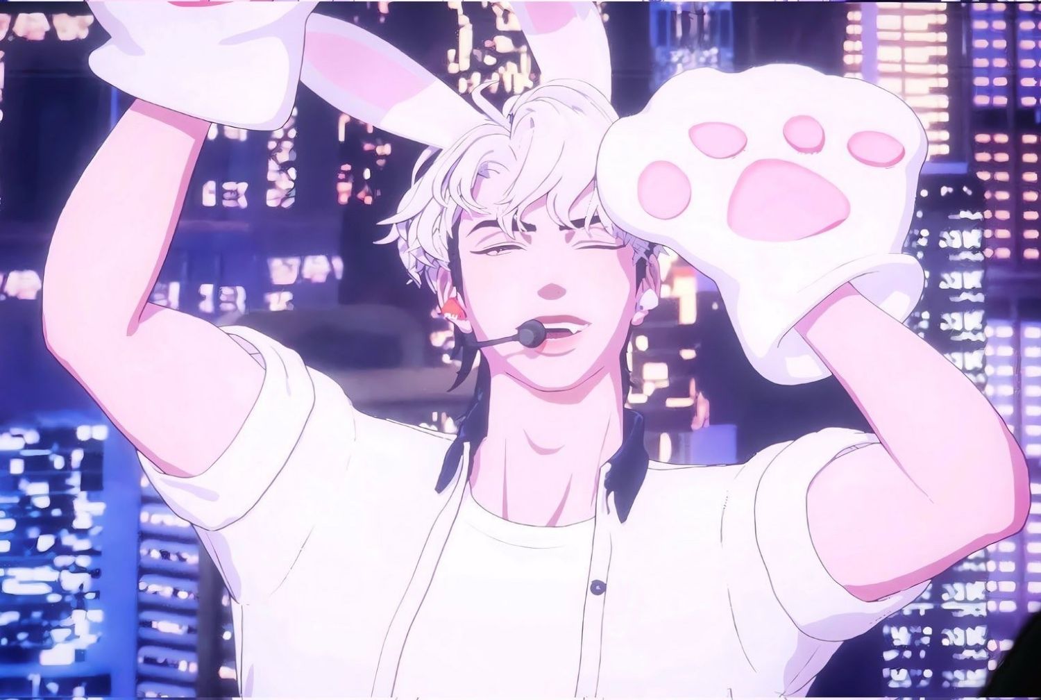 A moment captured by Eunho (PLAVE)'s fan