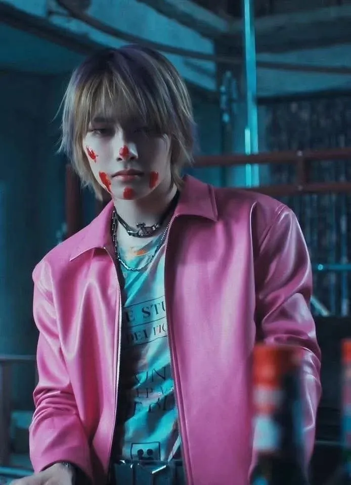 A moment captured by I.N (Stray Kids)'s fan