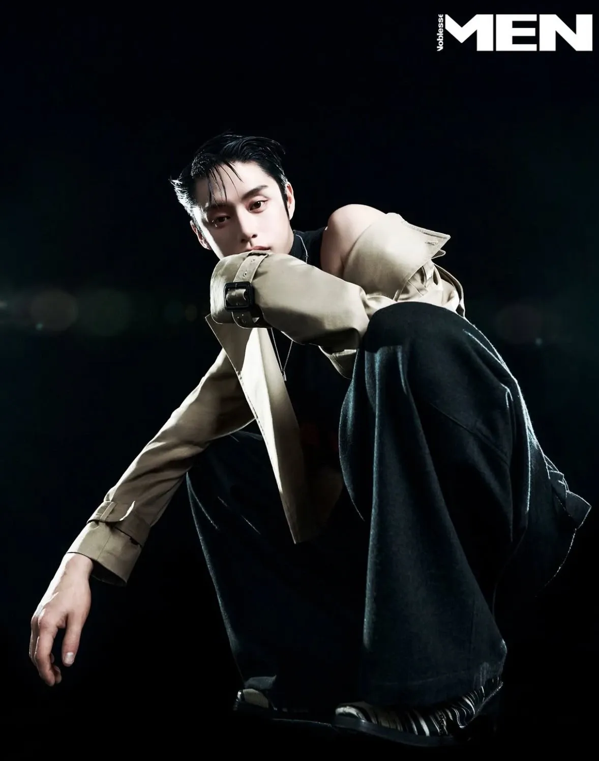 Behind-the-scenes cut of Kim Jiwoong (ZEROBASEONE)