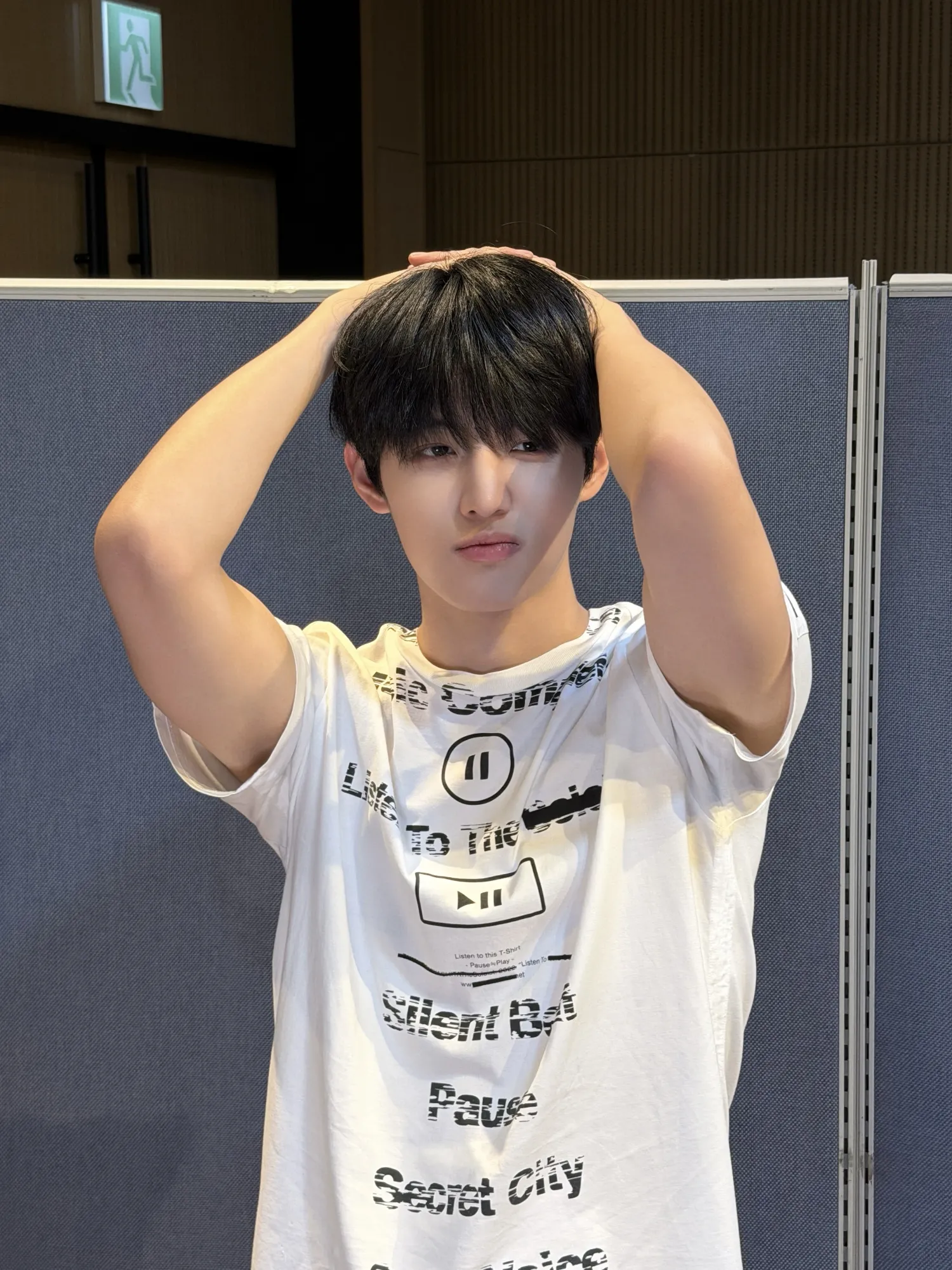 Behind-the-scenes cut of Jang yonghoon (IDID)
