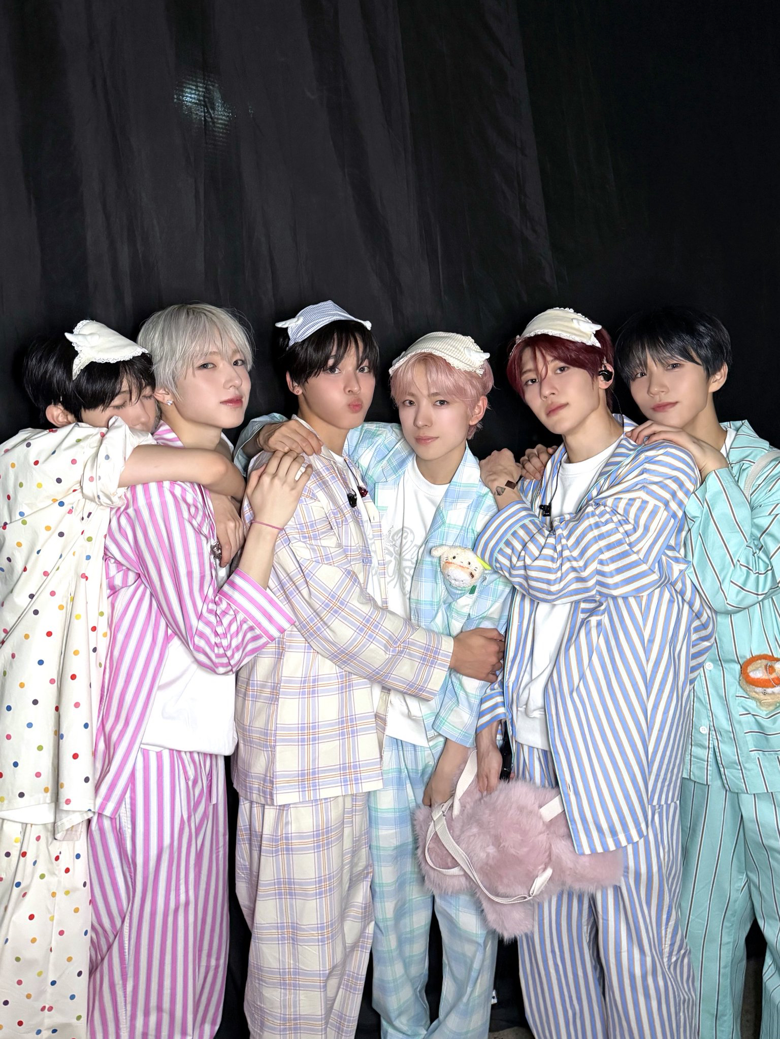 Recent activity shot of NCT WISH