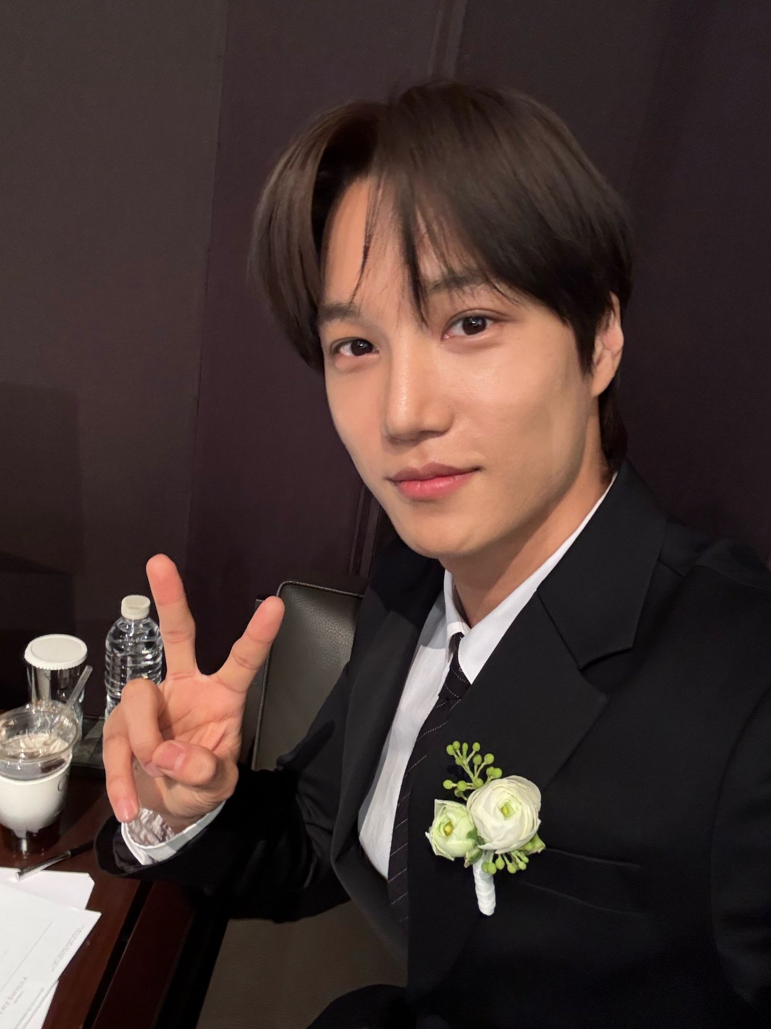 A moment captured by Kai (EXO)'s fan