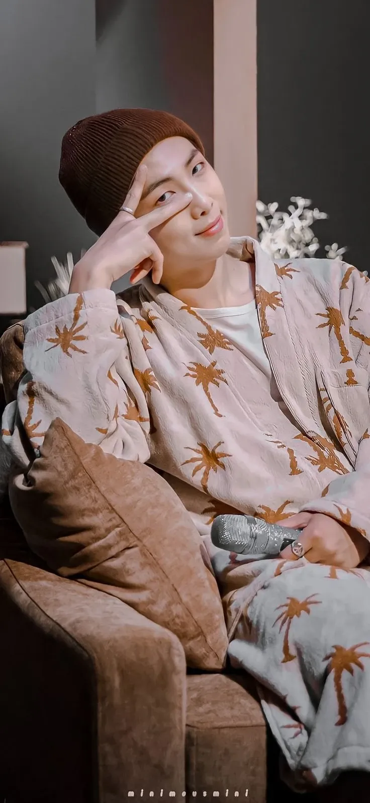 Fan-made special wallpaper for RM (BTS)