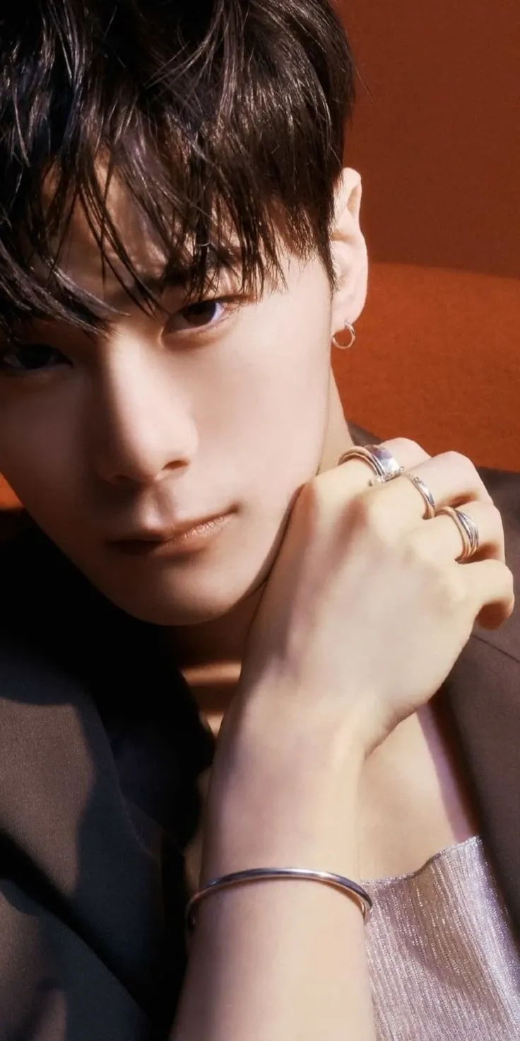 A heartfelt wallpaper shared by Moonbin (ASTRO)'s fans