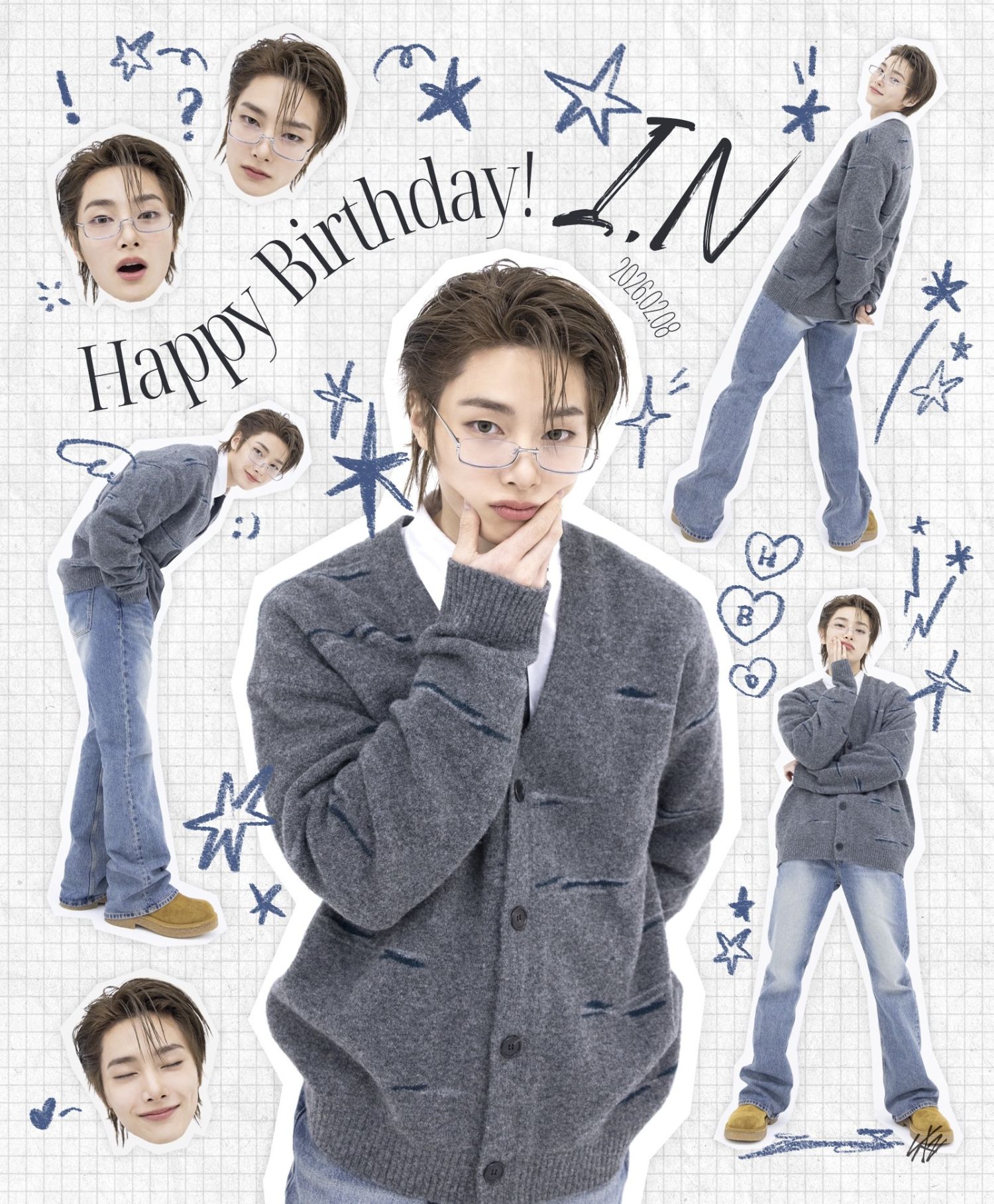 A moment captured by I.N (Stray Kids)'s fan