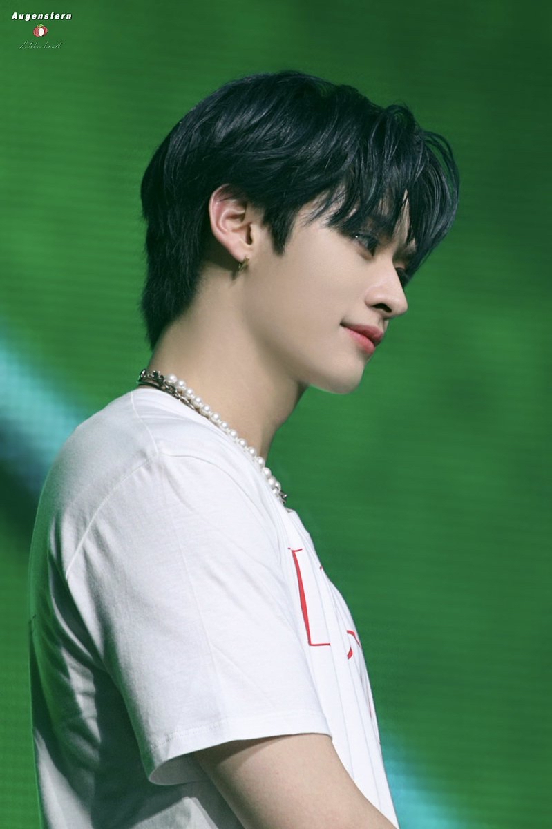 Recent activity shot of Lee Know (Stray Kids)