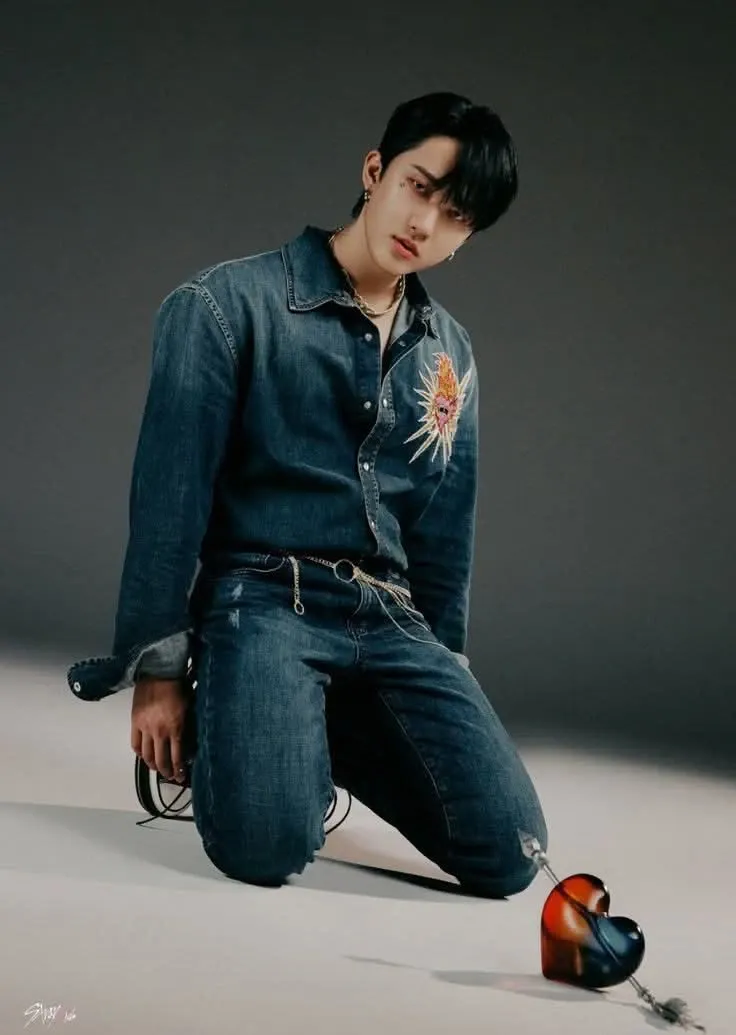 Recent activity shot of Changbin (Stray Kids)