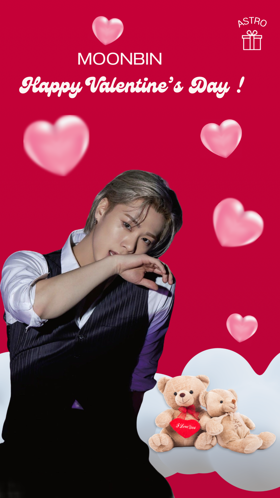 Behind-the-scenes cut of Moonbin (ASTRO)