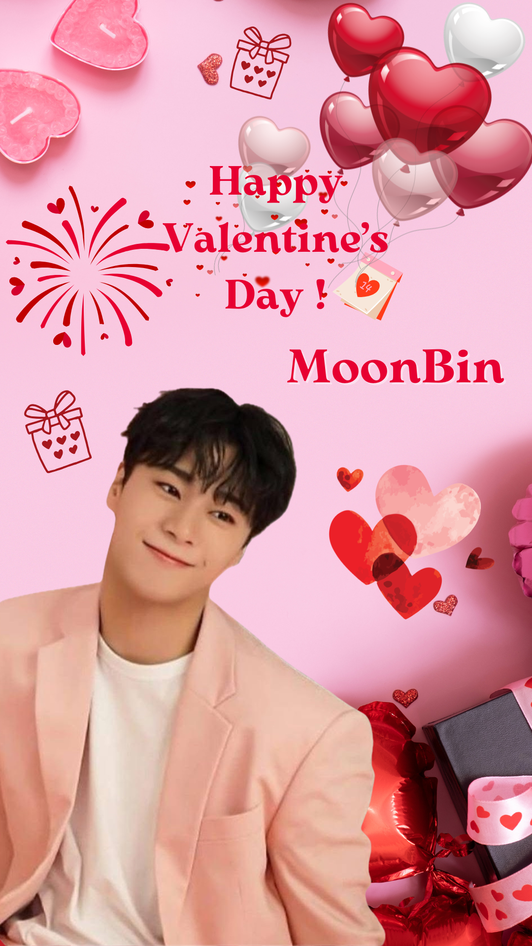 Recent activity shot of Moonbin (ASTRO)