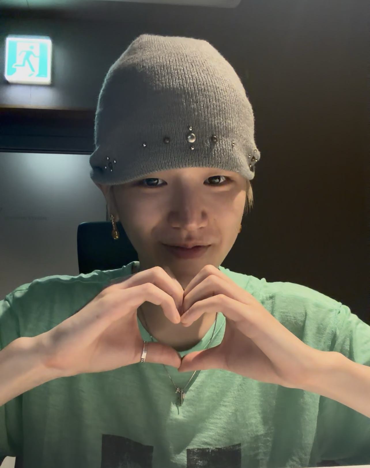 A moment captured by Riwoo (BOYNEXTDOOR)'s fan