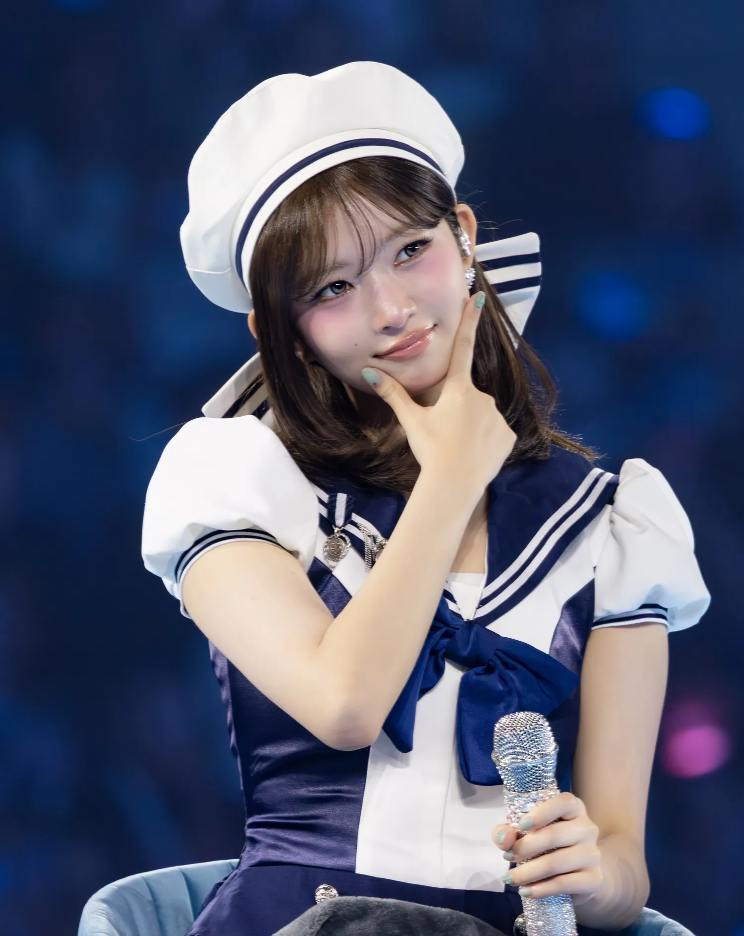 A moment captured by Rei (IVE)'s fan