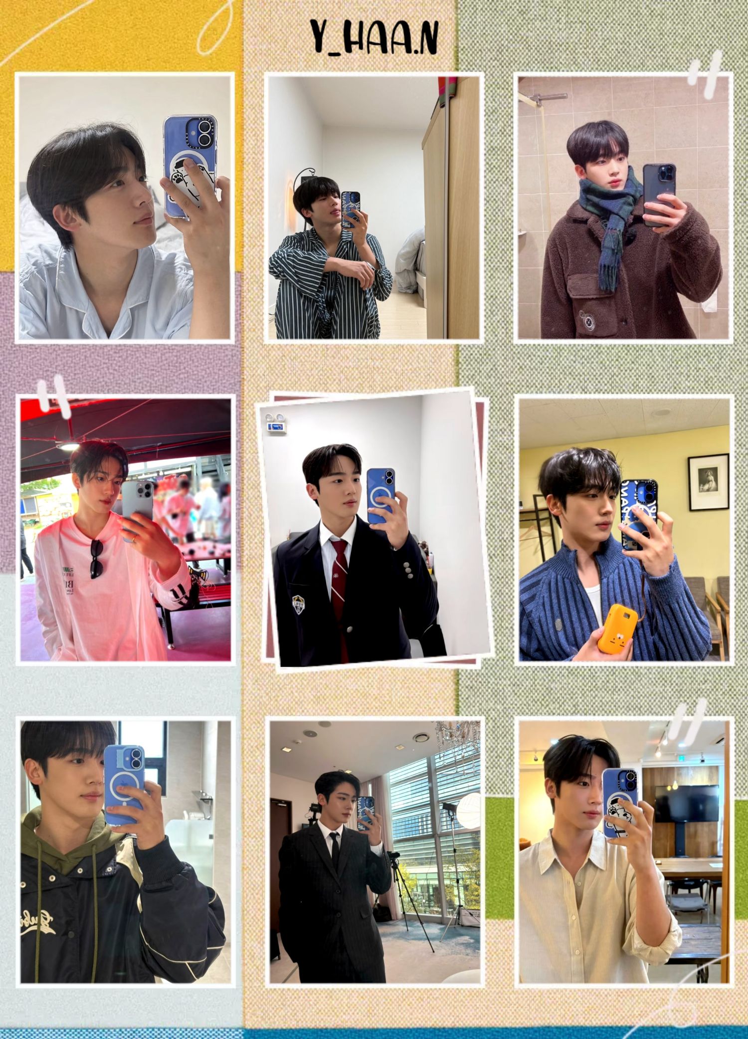 A moment captured by Kim Yohan (WEi)'s fan