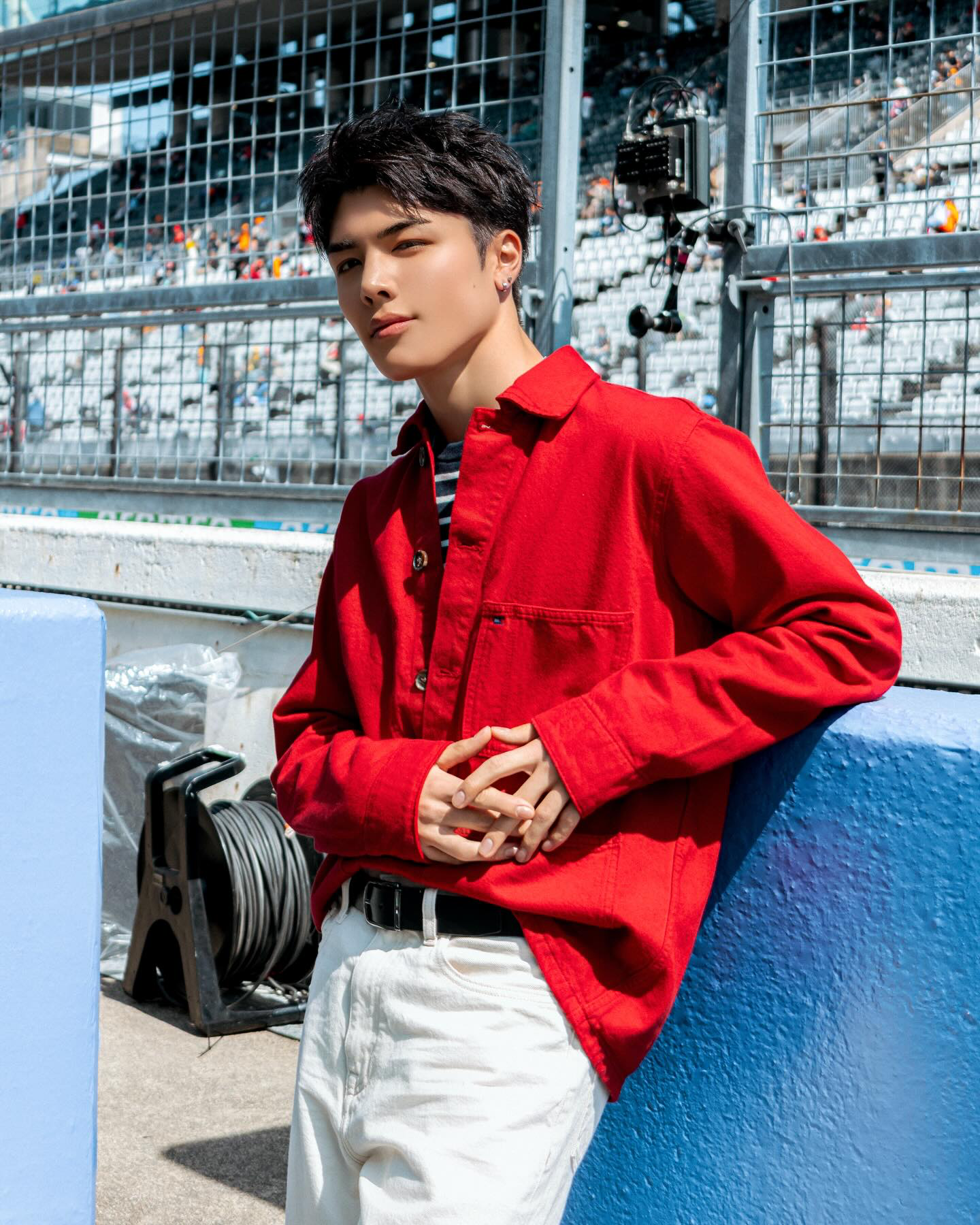 Behind-the-scenes cut of Maki (&TEAM)