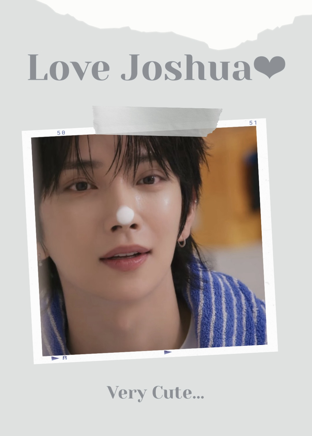 Recent activity shot of Joshua (SEVENTEEN)