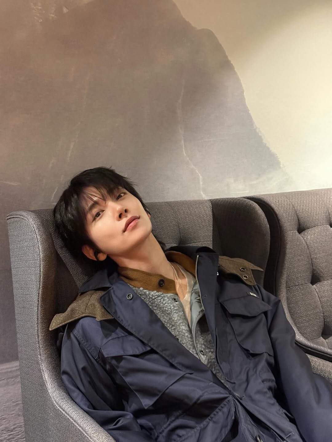 Recent activity shot of Joshua (SEVENTEEN)