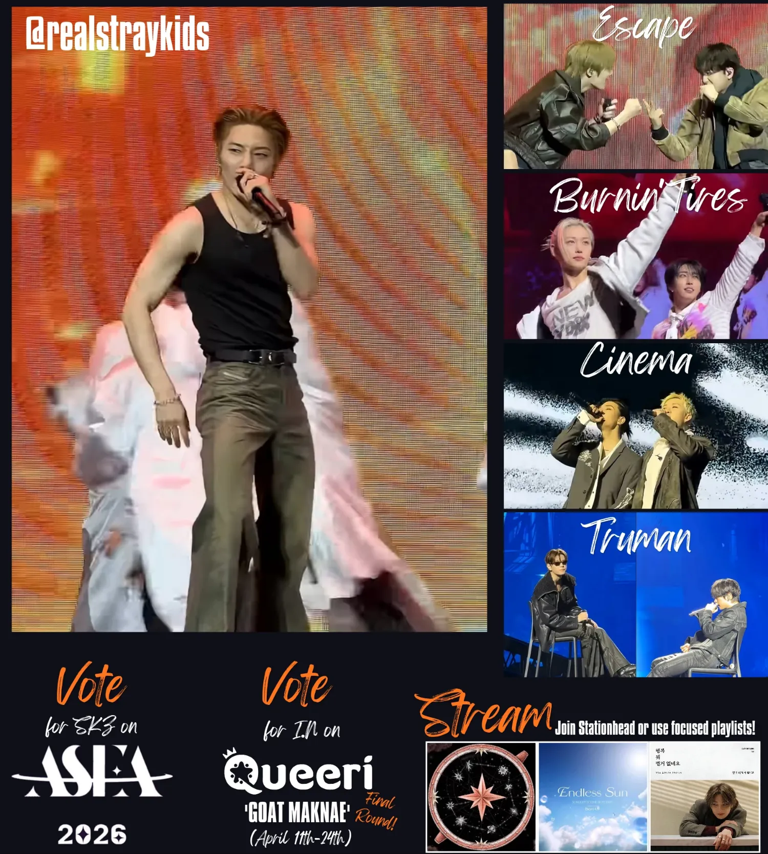 Must-see popular post of 아이엔 (Stray Kids), your favorite