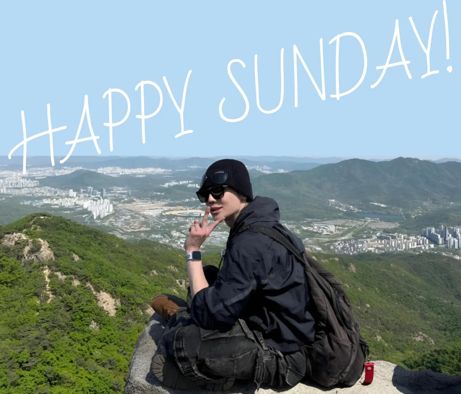 A moment captured by Junhyeok (TNX)'s fan