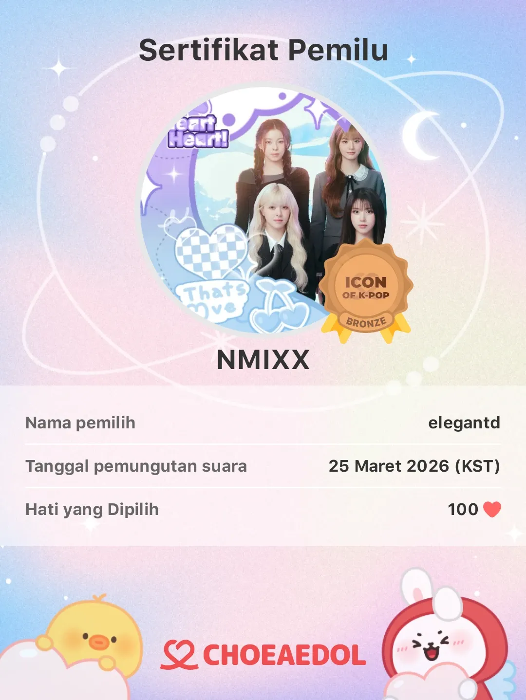 Behind-the-scenes cut of NMIXX