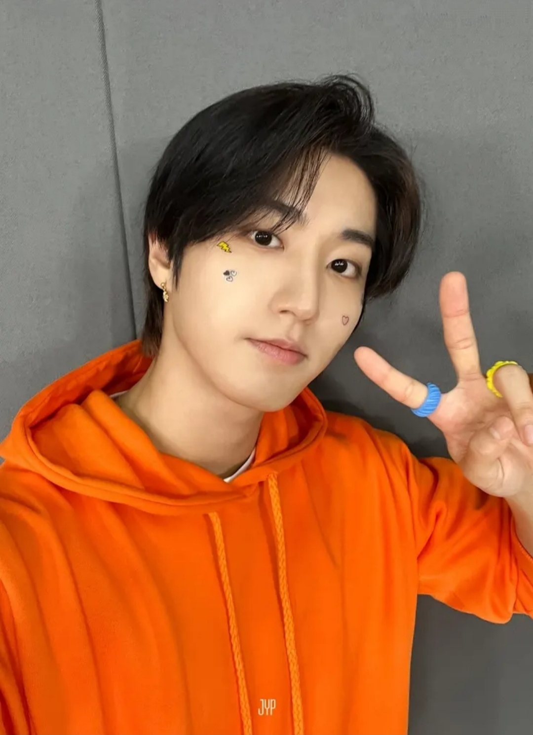 A moment captured by HAN (Stray Kids)'s fan