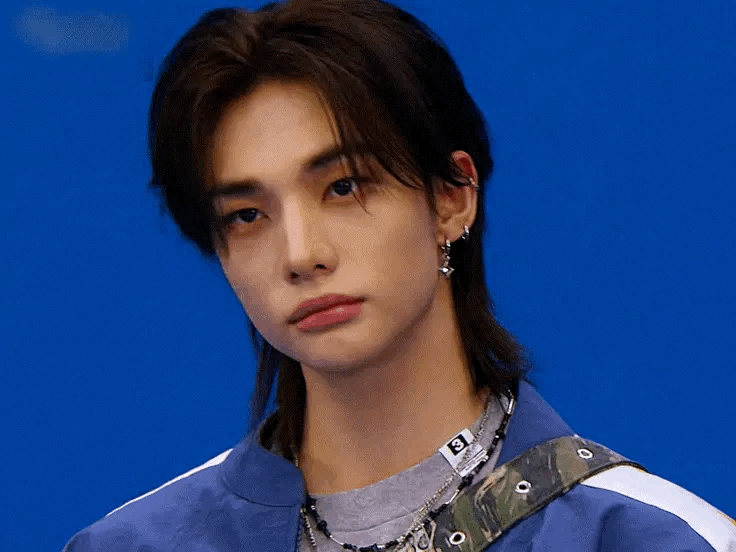 Recent activity shot of Hyunjin (Stray Kids)