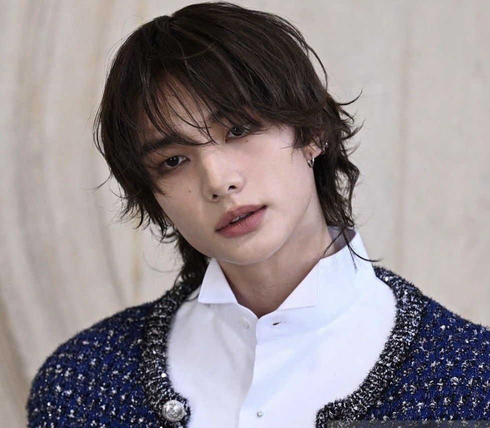 Behind-the-scenes cut of Hyunjin (Stray Kids)