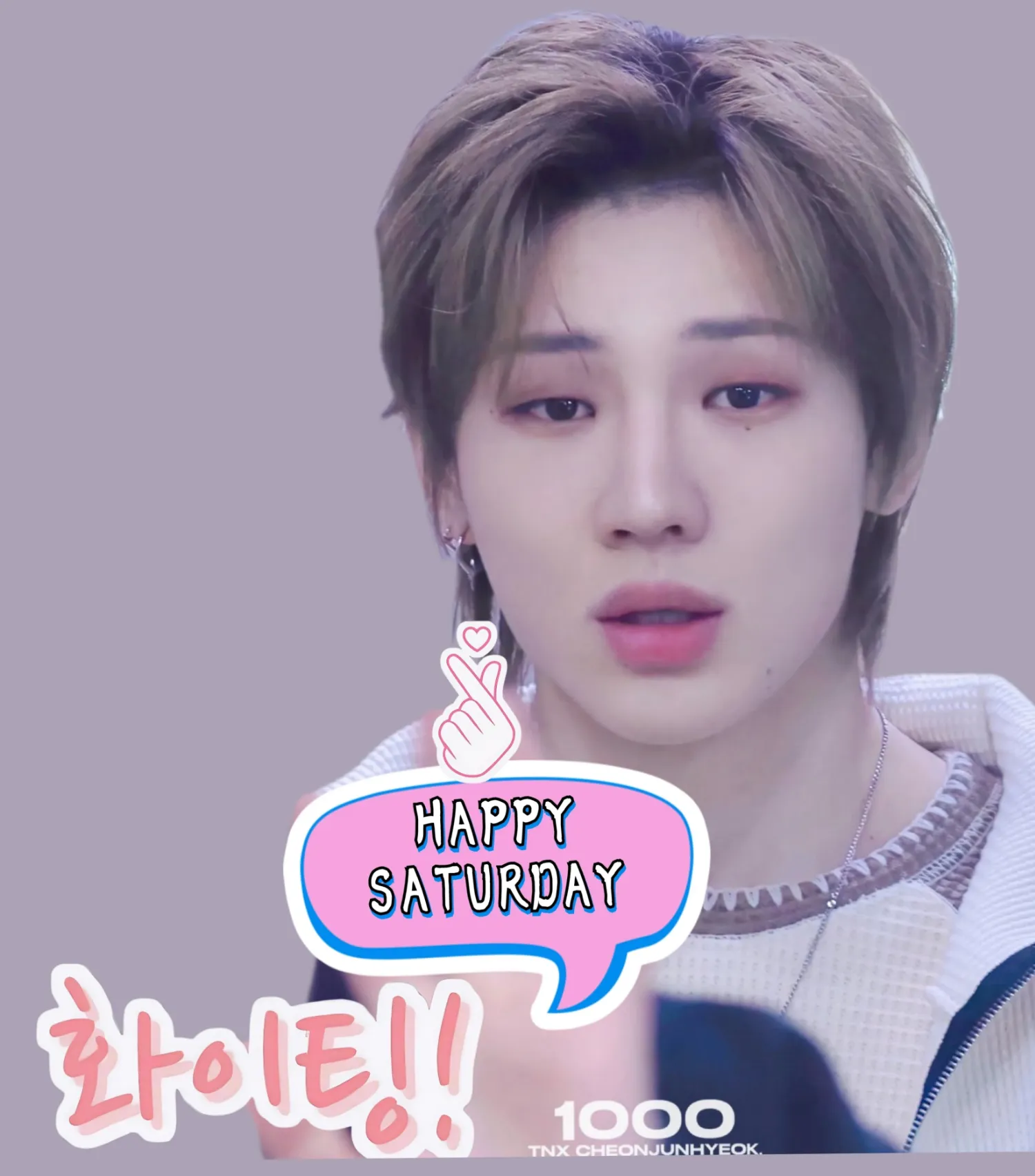 Behind-the-scenes cut of Junhyeok (TNX)