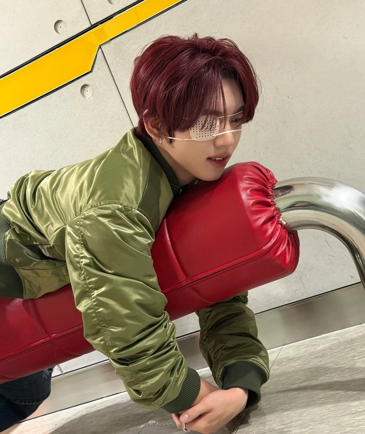 Foto aktivitas terbaru Han Yujin (AND2BLE)