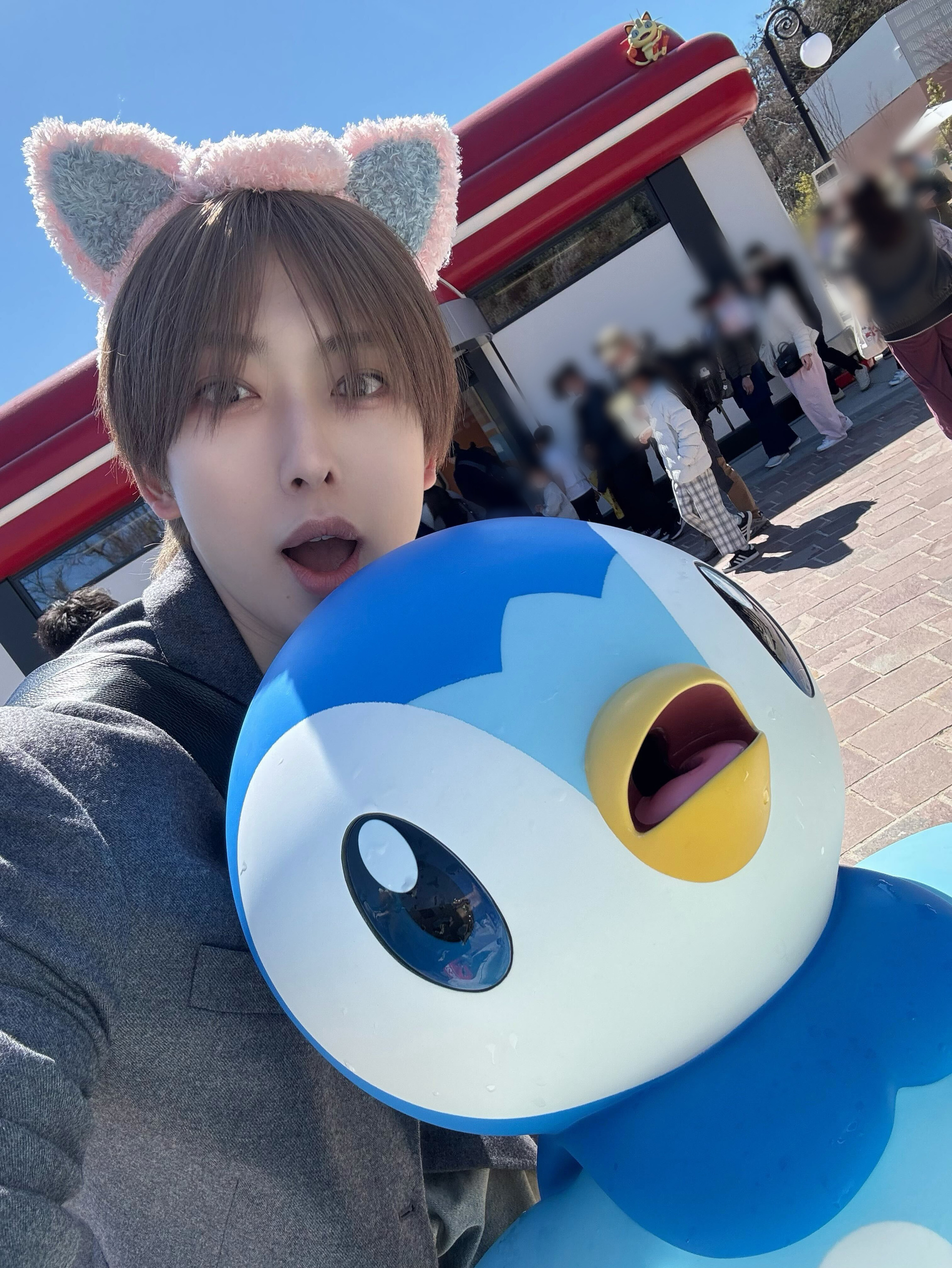 Recent activity shot of Fuma (&TEAM)