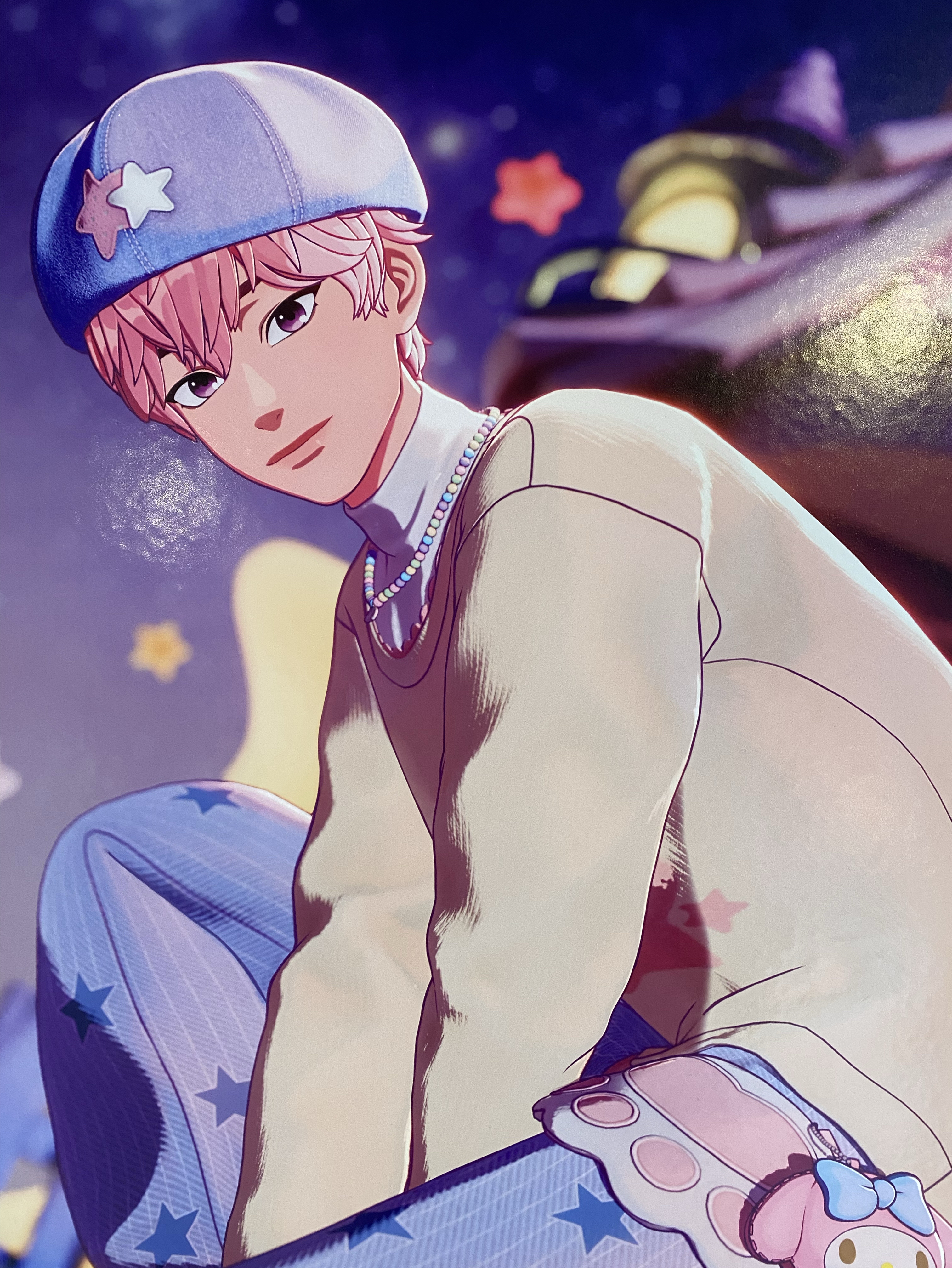 Recent activity shot of Bamby (PLAVE)