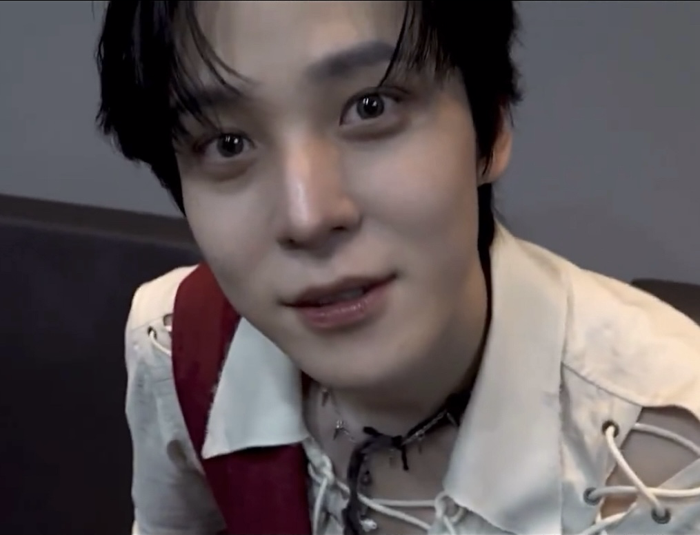 Behind-the-scenes cut of Yunho (ATEEZ)