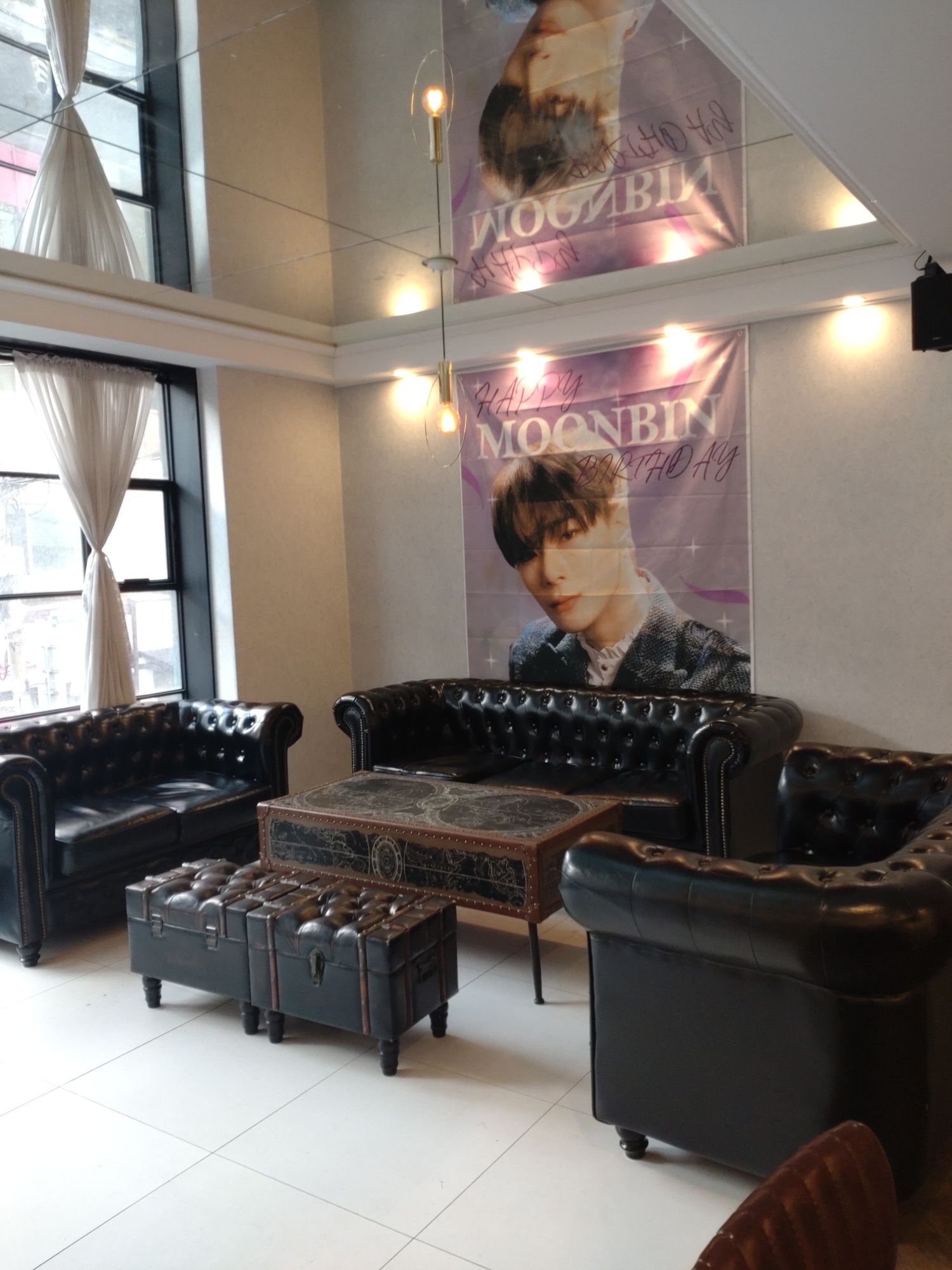 A moment captured by Moonbin (ASTRO)'s fan