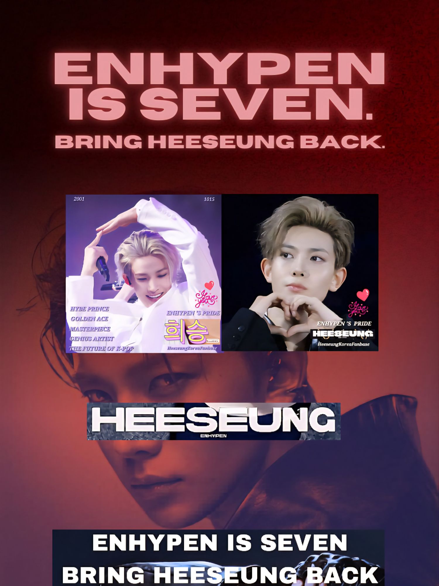 Momen yang diabadikan oleh penggemar Heeseung