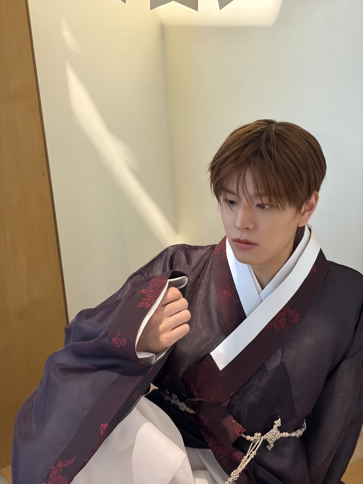 Recent activity shot of Seungmin (Stray Kids)