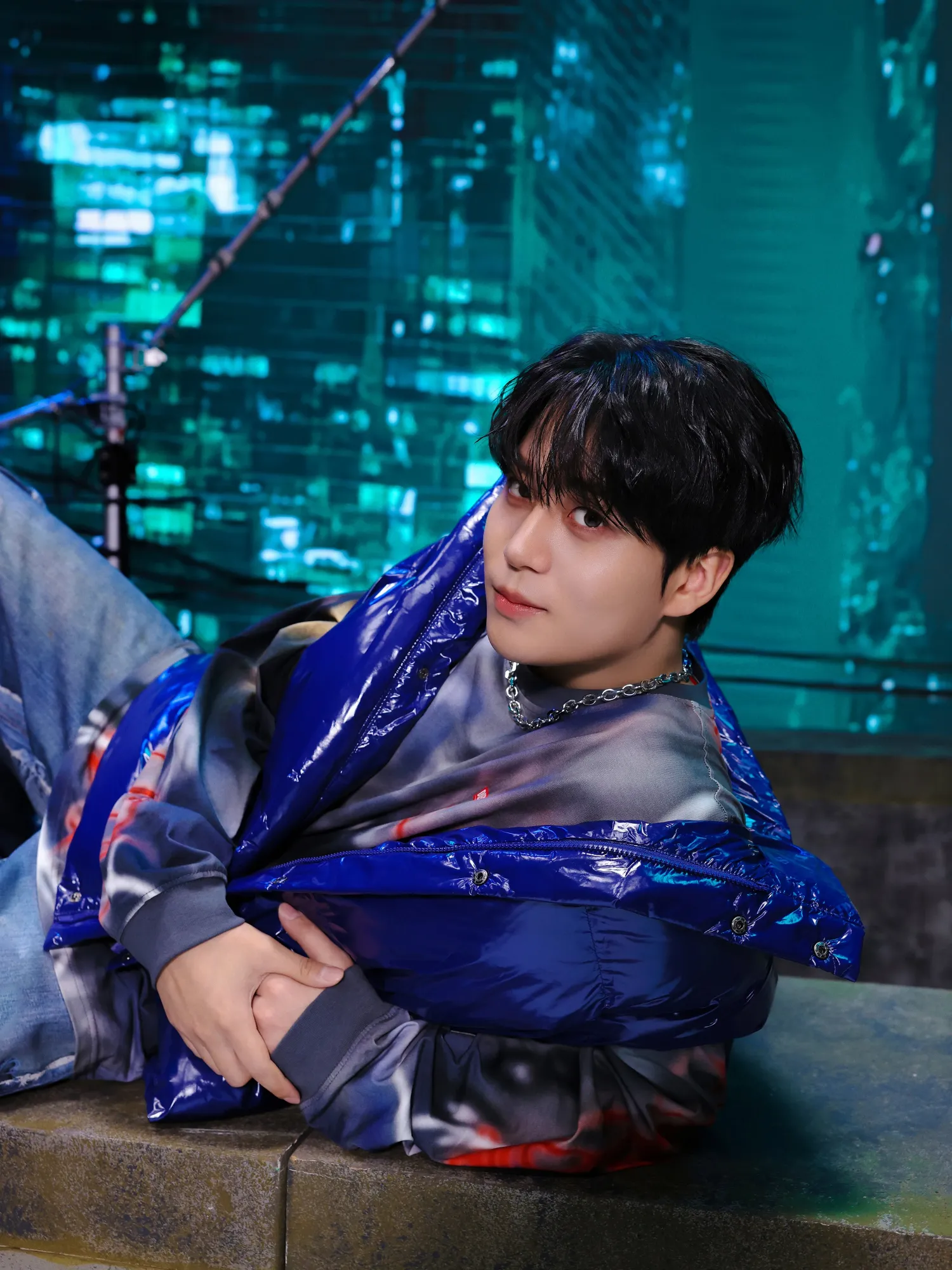 Recent activity shot of Jongho (ATEEZ)
