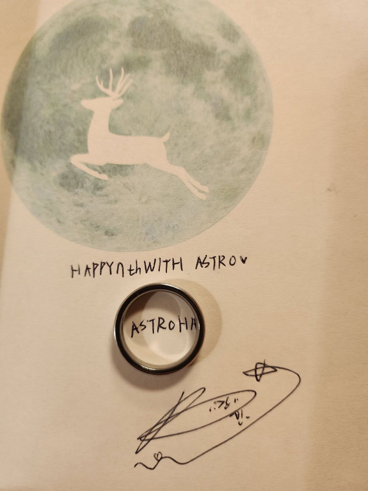 A moment captured by Moonbin (ASTRO)'s fan