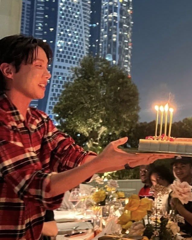 A moment captured by BTS's fan