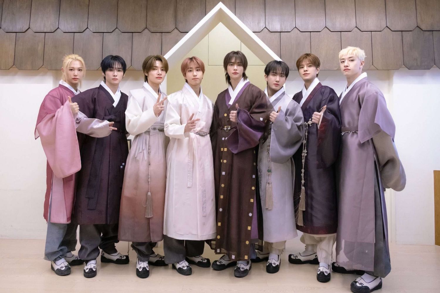 Recent activity shot of Stray Kids