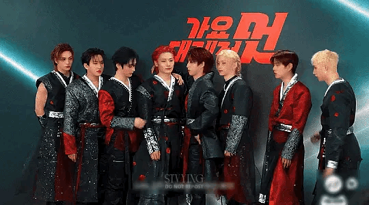 A moment captured by Hyunjin (Stray Kids)'s fan